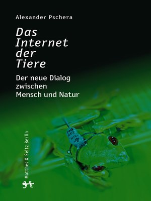cover image of Das Internet der Tiere
